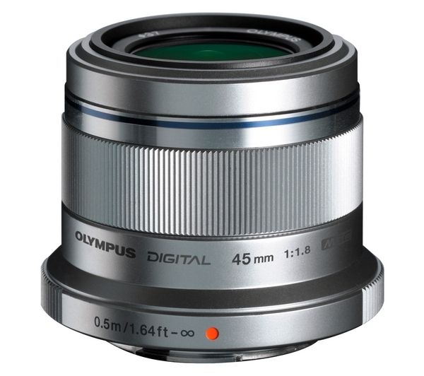 OLYMPUS M.ZUIKO DIGITAL 45 mm f/1.8 Standard Prime Lens