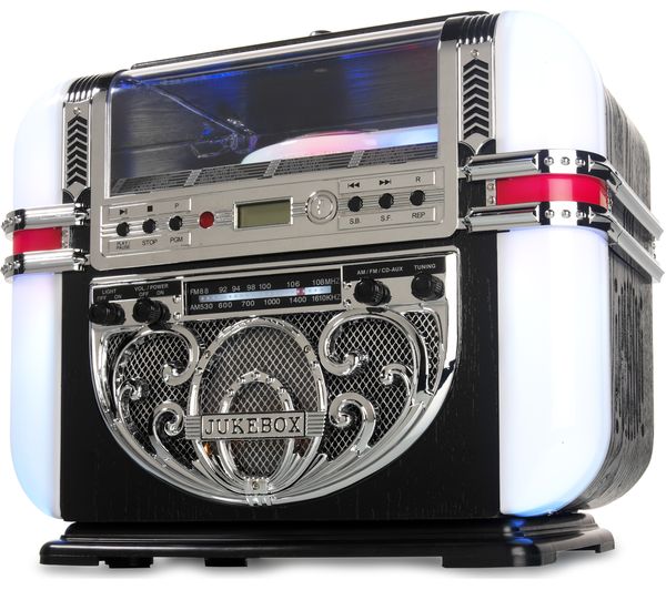 Buy RICATECH RR700 Tabletop Jukebox Black Free Delivery Currys