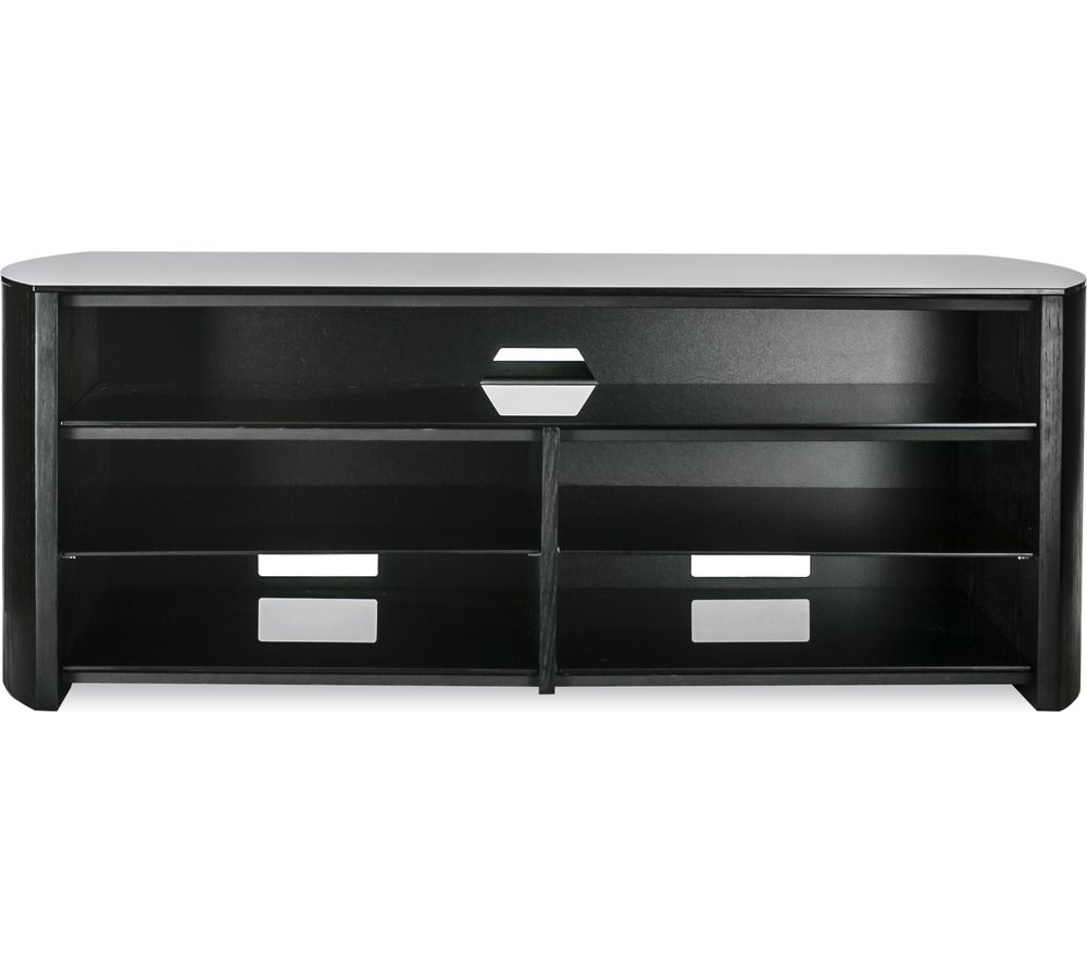 ALPHASON Finewoods Soundbar 1350 TV Stand - Black, Black