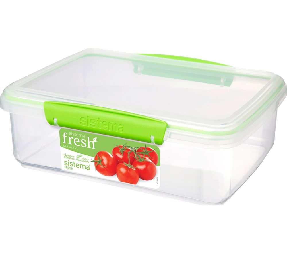 SISTEMA Fresh Rectangular 2 litre Container review