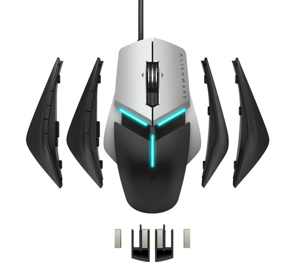 DELL Alienware Advanced AW958 Optical Gaming Mouse - 570-AARG - Currys ...