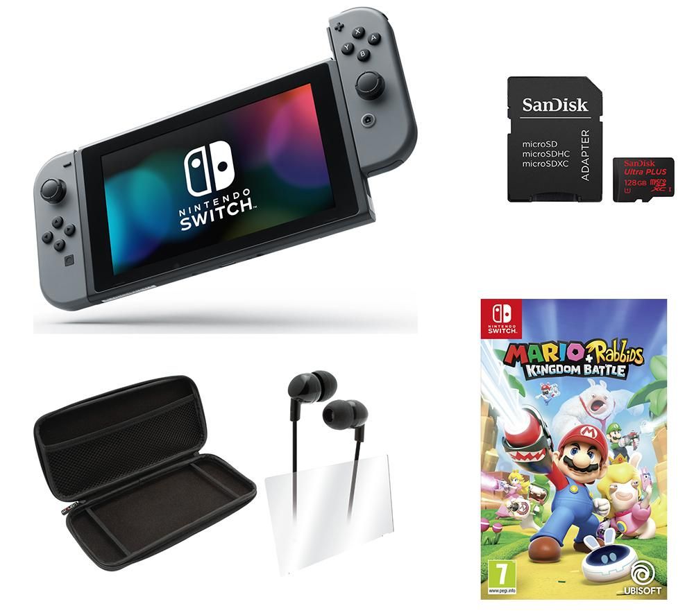 Buy NINTENDO Switch, Games & Accessories Bundle Free Delivery Currys