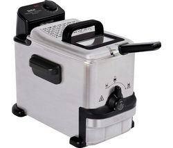 TEFAL Oleoclean Compact FR701640 Deep Fryer - Stainless Steel & Black