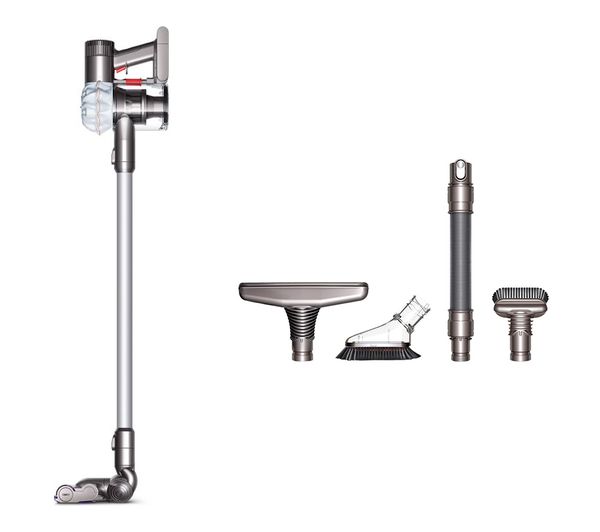 DYSON V6 Cord Free Bagless Vacuum Cleaner & V6 Cordless Tool Kit Bundle