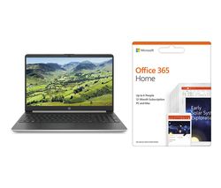 MICROSOFT Pavilion 15s-fq1505sa Intel® Core™ i5 Laptop & Office 365 Home Bundle - 256 GB SSD, Silver