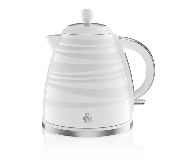 Swan Symphony Stp3050Wn White Kettle & 2Slice Toaster Set at Jessica