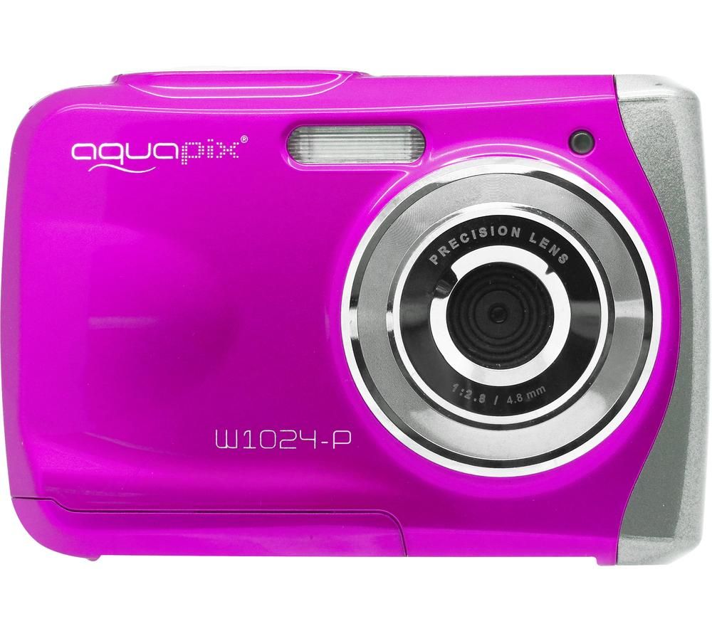 AQUAPIX Splash W1024 Compact Camera - Pink, Pink