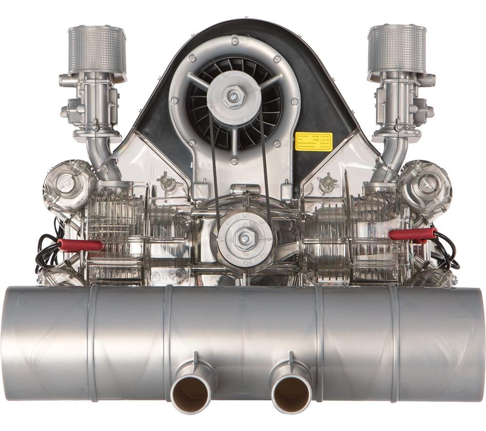 FRANZIS Porsche Carrera Racing Type 547 Engine Model Kit
