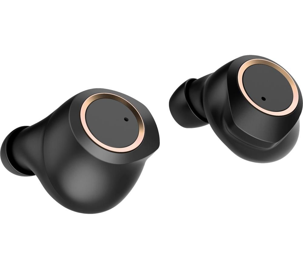 GROOV-E Vibe Buds Wireless Bluetooth Earphones - Black, Black