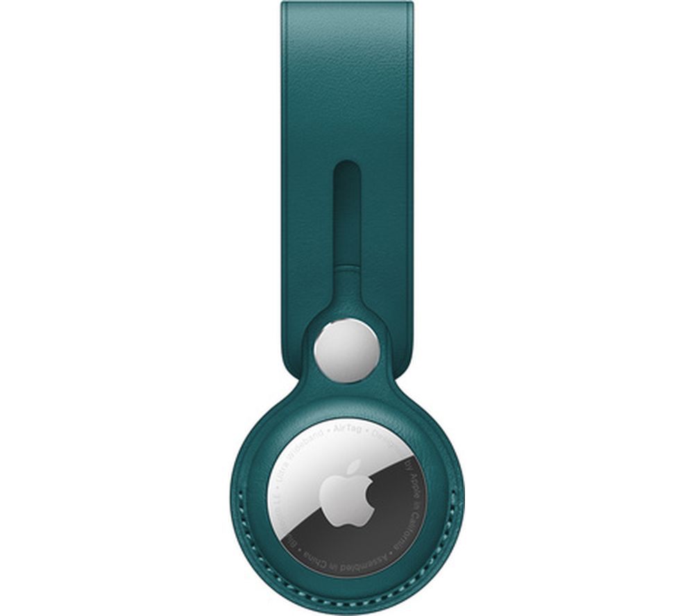 APPLE AirTag Leather Loop - Forest Green