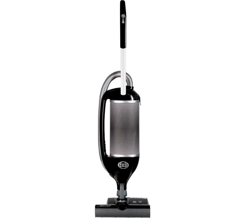 SEBO Felix PET ePower 90810GB Upright Vacuum Cleaner – Onyx Black & Silver