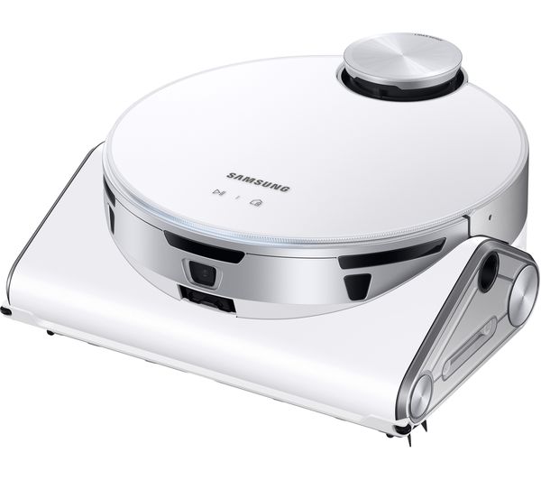 Samsung Jet Bot Ai Vr50t95735w Eu Robot Vacuum Cleaner With Built In Clean Station Misty White