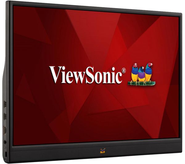 VIEWSONIC VA1655-EU Full HD 16" IPS LCD Portable Monitor - Black