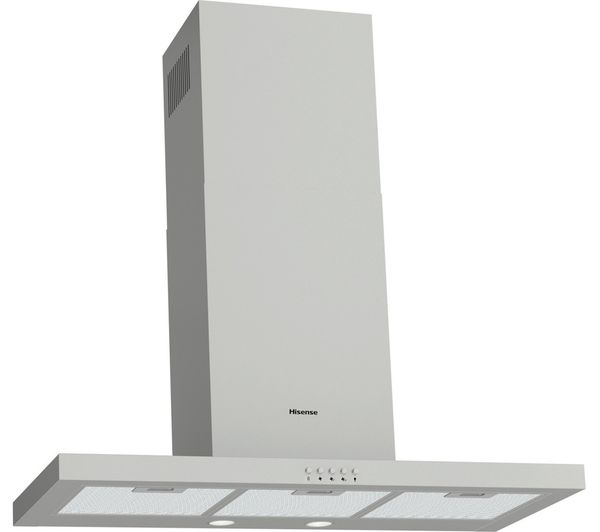 Image of HISENSE CH9T4BXUK Chimney Cooker Hood - Stainless Steel