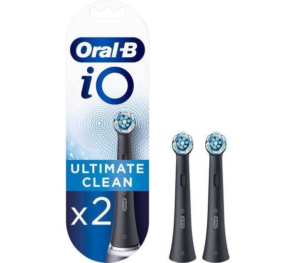 ORAL B iO Ultimate Clean Replacement Toothbrush Head - Pack of 2