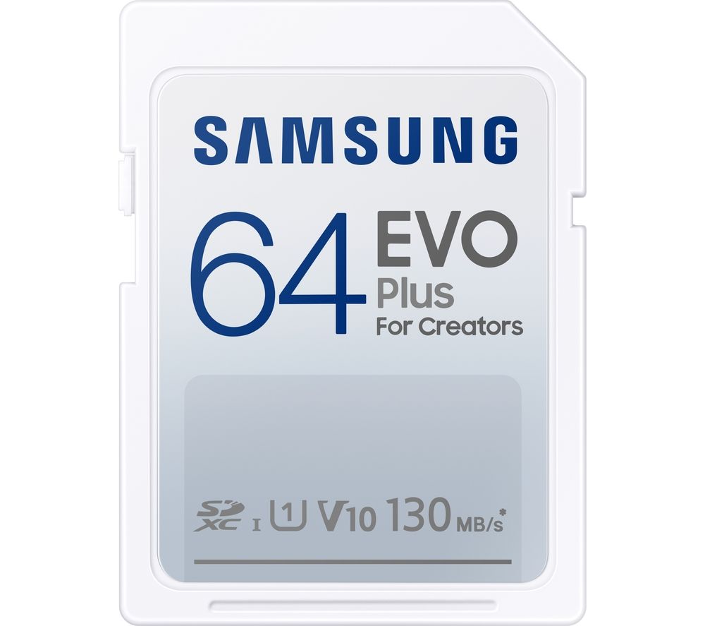 EVO Plus Class 10 SDXC Memory Card - 64 GB