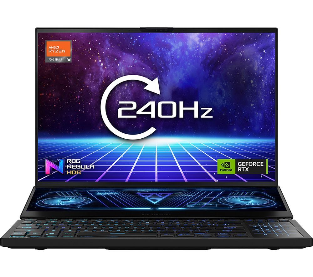 ROG Zephyrus Duo 16" Gaming Laptop - AMD Ryzen 9, RTX 4090, 2 TB SSD