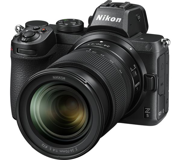 Image of NIKON Z 5 Mirrorless Camera with NIKKOR Z 24-70 mm f/4 S Lens