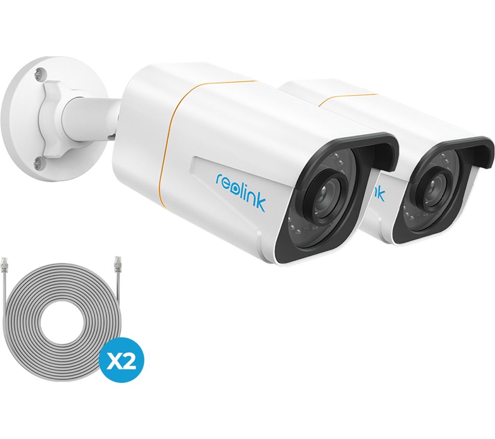 PoE AI B5K 4K Ultra HD NVR Security Camera Kit - 2 Cameras