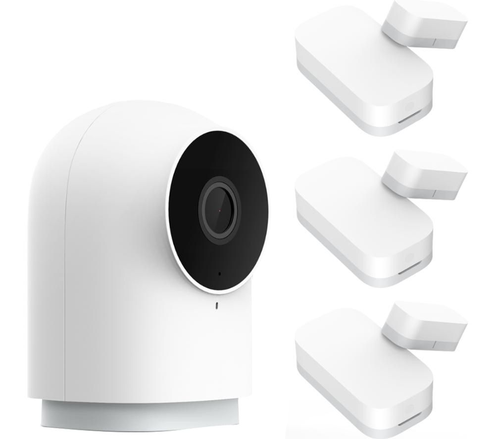 G2H Pro Full HD 1080p WiFi Security Camera Hub Kit with Sensors