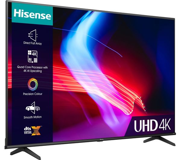 75A6KTUK - HISENSE 75A6KTUK 75" Smart 4K Ultra HD HDR LED TV With ...