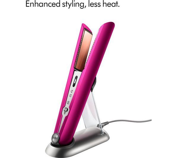 413104-01 - DYSON Corrale Hair Straightener - Fuchsia & Bright Nickel ...