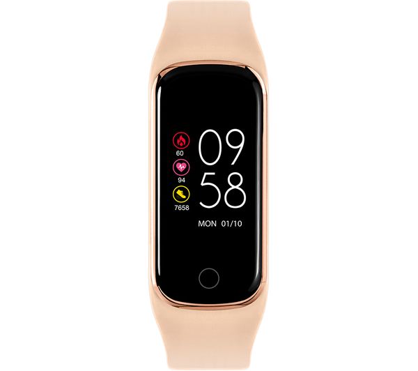 Image of REFLEX ACTIVE Series 8 Fitness Tracker - Rose Gold & Pink, Silicone Strap