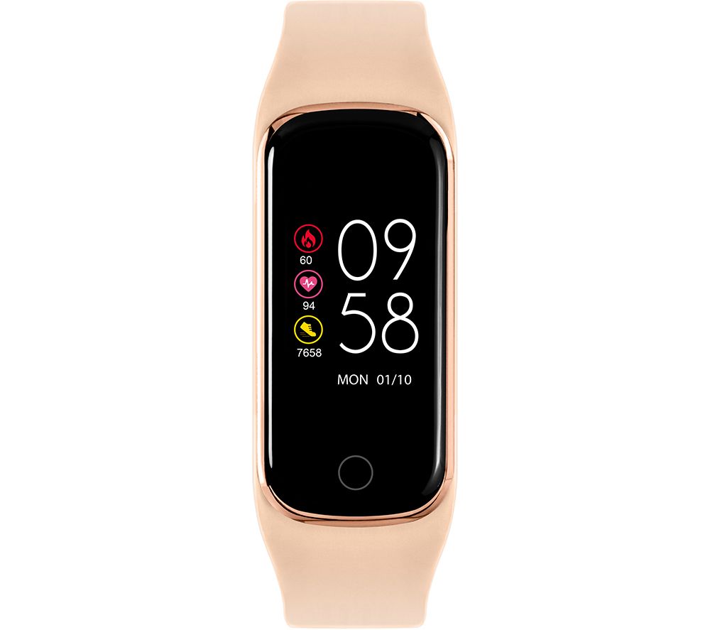 Series 8 Fitness Tracker - Rose Gold & Pink, Silicone Strap