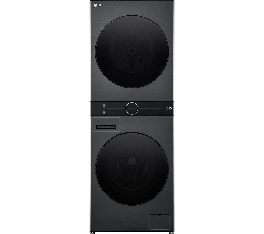 WashTower WT1210BBTN1 WiFi-enabled 12 kg Washer Dryer - Black