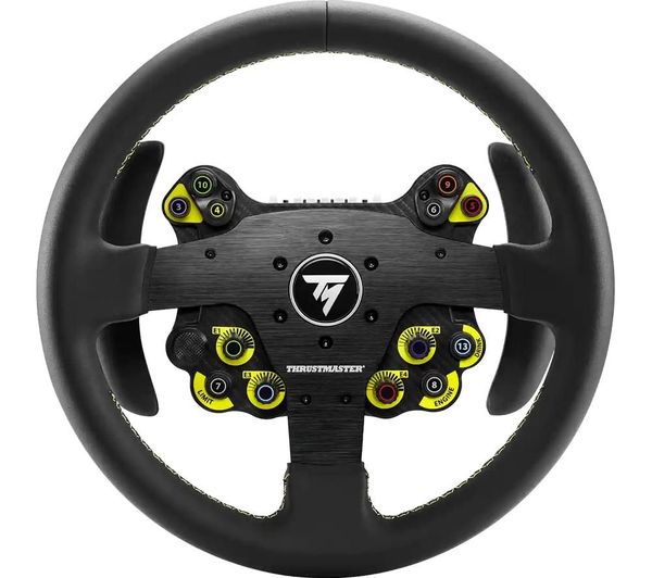 THRUSTMASTER EVO Racing 32R Leather Racing Add-on Wheel - Black