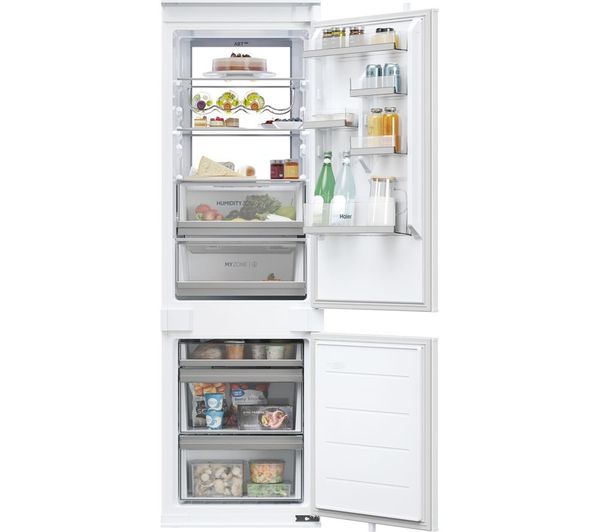 Haier Hbw7518ctk Integrated Smart 70 30 Fridge Freezer Sliding Hinge