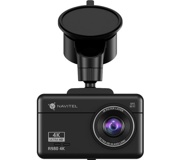 An image of NAVITEL R980 4K Ultra HD Dash Cam - Black