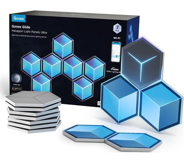 Govee Glide H606ab81 Hexagon Light Panel Pack Of 7