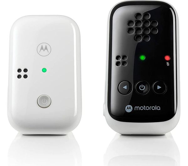 Motorola Pip10 Audio Baby Monitor White Black