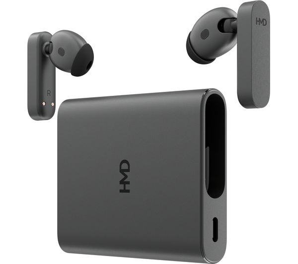 Hmd Amped Wireless Bluetooth Noise Cancelling Earbuds Black