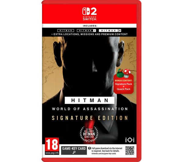 Nintendo Switch 2 Hitman World Of Assassination Signature Edition