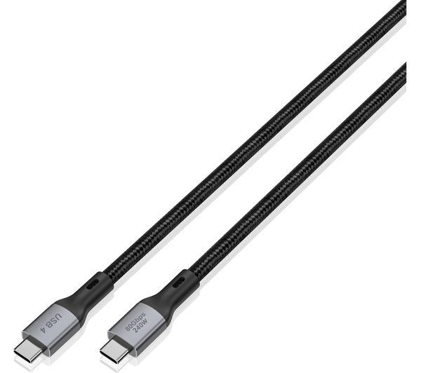 An image of SANDSTROM SUSB4CC26 USB 4 Type-C Cable - 1.2 m