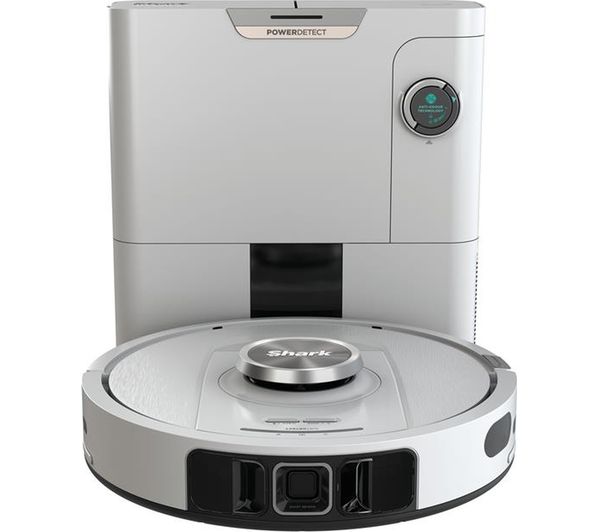An image of SHARK PowerDetect Self-Empty AV2820VEUKWH Robot Vacuum Cleaner - White