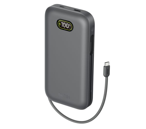 An image of BELKIN UltraCharge BPB040hqCH Portable Laptop Power Bank - Charcoal