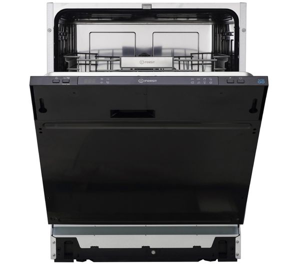 An image of INDESIT Push&Go IN2IE13CNO8UK Full-size Fully Integrated Dishwasher