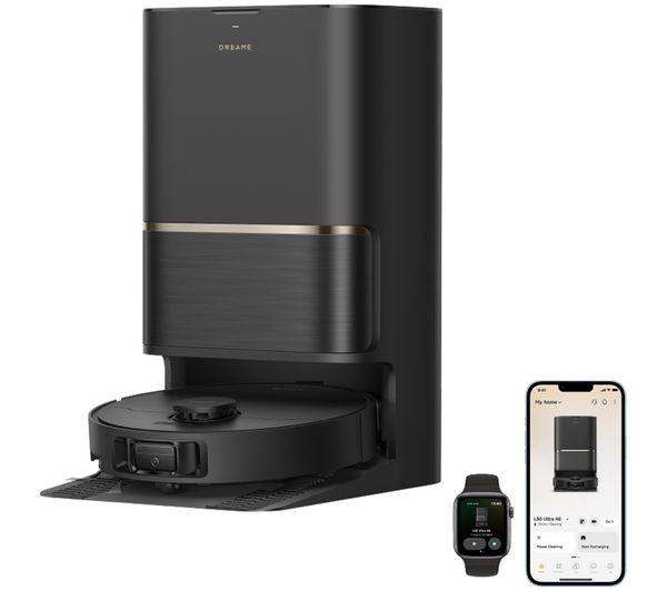 An image of DREAME L50 Ultra AE Robot Vacuum Cleaner - Black