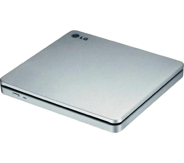116366 LG GP70NS50 Slot External Slimline USB DVD Writer Silver