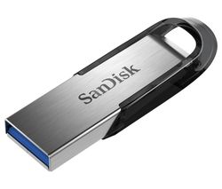 SANDISK Ultra Flair USB 3.0 Memory Stick - 16 GB, Silver & Black
