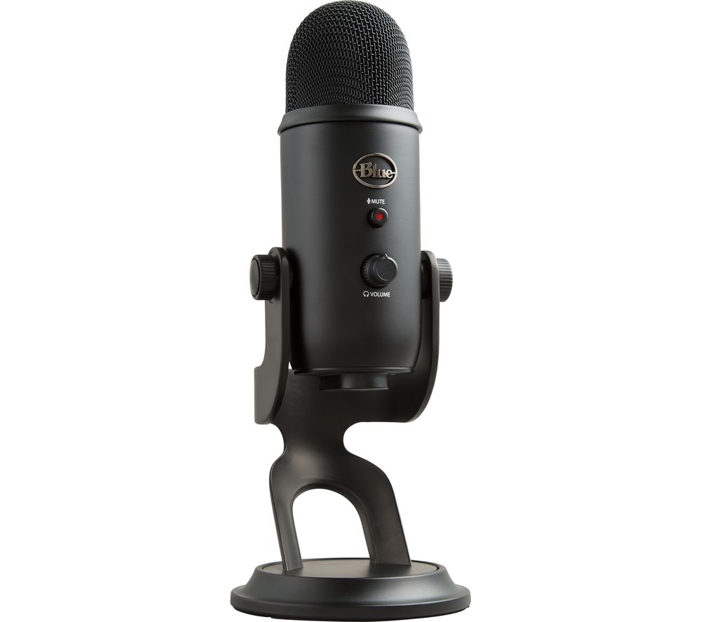 thumbnail image 2 of Cyber Acoustics Premium USB Condenser Microphone With Colored LED Lights - Featu 2 of 10