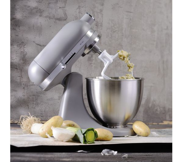 000000859701415490 Kitchenaid Artisan Mini 5ksm3311xbfg Stand Mixer Matte Grey Currys Business