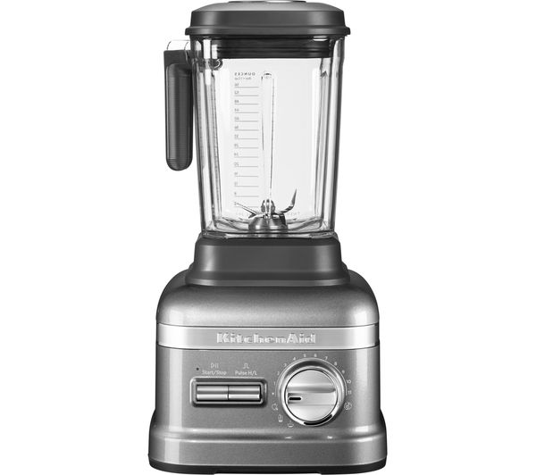 KITCHENAID Artisan Power Plus 5KSB8270BMS Blender - Medallion Silver, Silver