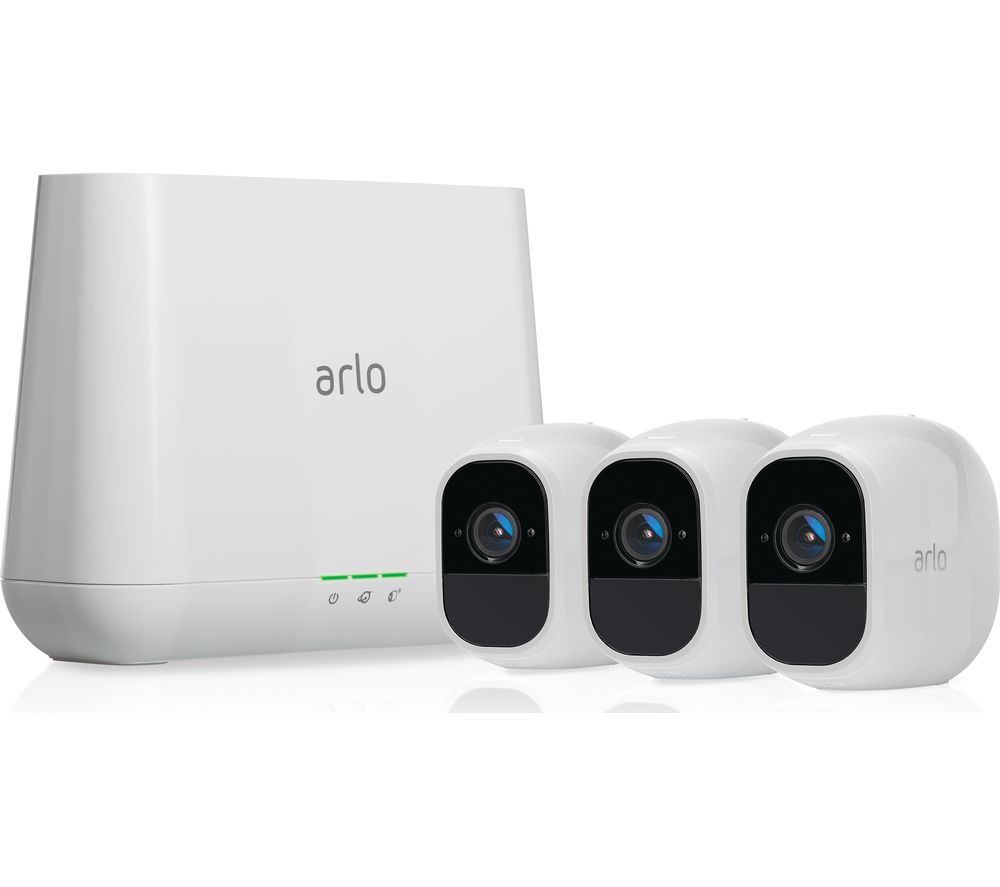 arlo pro 2 smart security system with 2 cameras