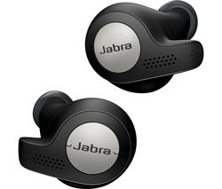 JABRA Elite Active 65t Wireless Bluetooth Headphones - Titanium Black