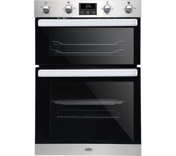 Belling Bi902fp Electric Double Oven Stainless Steel