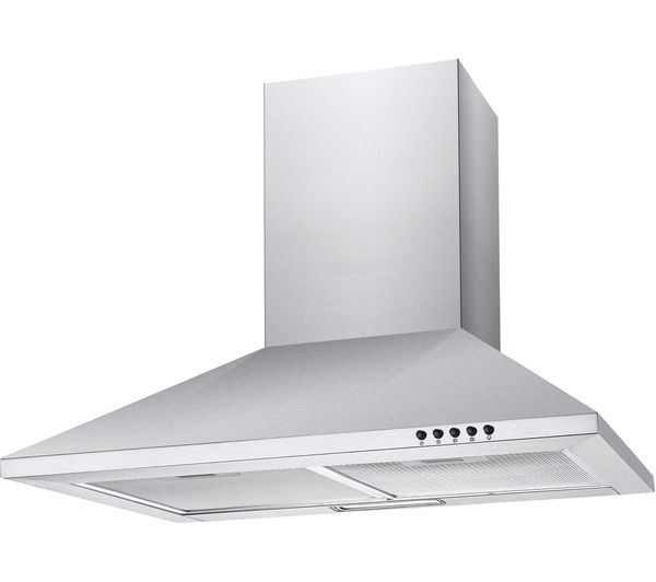 Image of CANDY CCE60NX Chimney Cooker Hood - Stainless Steel